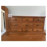 JEWELRY BOX 14.5 X 8" X 7"