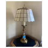 31IN BRASS COLOR LAMP