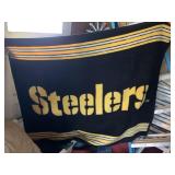STEELER BLANKET AND 2 OTHER SOFT BLANKETS,
