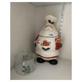 HOLLY JAR AND COOKIE JAR