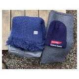 SOFT BLANKET, HAT ETC.