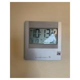 ATOMIC WALL CLOCK9W X 9.5H