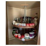 VARIOUS SPICES IN CONTAINERS