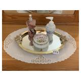 DRESSER TRAY MIRRORED, GENE PAUL GAULTIER PERFUME