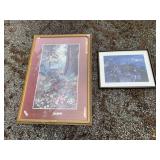 FRAMED PICTURE & PITTSBURGH PICTURE FRAMED