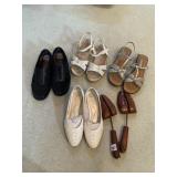 SIZE 9 SHOES AND SHOE FORMS INCLUDING CABIN CREEK