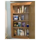 BATHROOM CABINET CONTENTS