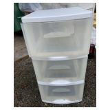 THREE BIN STORAGE UNIT