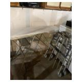 IRONING BOARD AND WALKERS