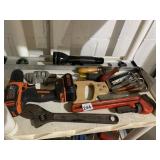 RIGID PIPE WRENCH, 12 VOLT BATTERY OPERATED