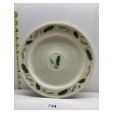 BELLEEK HOLY DECORATED PLATE 10.25" PLATES