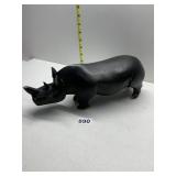 RHINO CARVED FIGURE