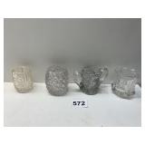 GROUP OF 4 VINTAGE TOOTHPICK HOLDERS