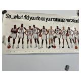 CELTICS SUMMER VACATION POSTER