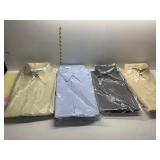4 DRY CLEAN SHIRTS