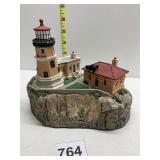 SPLIT ROCK LIGHTHOUSE BY DANBURY MINT 1993