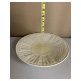 BELLEEK WOVEN DESIGN PLATE