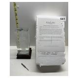 SACRED HEART OF JESUS CRYSTAL LIGHTED FIGURE NEW