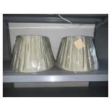 LAMP SHADES NEW, OLIVE GREEN, 11 X 16 X 11, TIMES