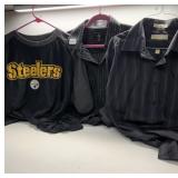 STEELER SHIRT, 2 XL LONG SLEEVE SHIRTS INCL.