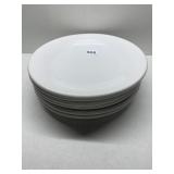 WHITE FIESTA PLATES