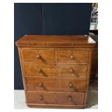 ANTIQUE DRESSER EARLY 43 INCHES HIGH X 39.5