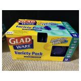GLAD VARIETY PACK FOOD STORAGE CONTAINERS