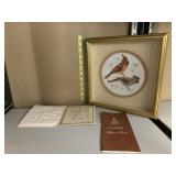 KAISER PORCELAIN BAVARIA GERMANY CARDINALS PLATE