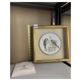 KAISER PORCELAIN BAVARIA GERMANY BLUE TITMICE