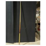 CARD MOTIF 2 PC. BILLIARD STICK