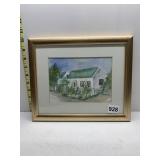 COTTAGE WATERCOLOR HAMLYN