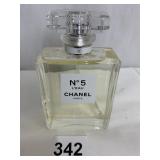 CHANEL NO 5 L`EAU 3.4 FL OZ APPEARS FULL