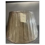 LAMP SHADE EAST ENTERPRISES, NEW, TAN/BEIGE, 11 X