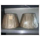 LAMP SHADES EAST ENTERPRISES, NEW, TAN/BEIGE, 11