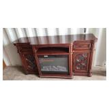 ELECTRIC FIREPLACE 72L X 20W X 38.5H TO BE PICKED