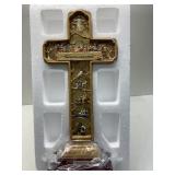 LIFE OF CHRIST CROSS SCULPTURE NEW IN STYROFOAM