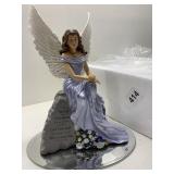 ANGEL OF COURAGE SCULPTURE NEW IN STYROFOAM BOX