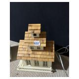 CHURCH LIGHT UP BIRD HOUSE