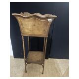 PLANT STAND 36" H, SHELF ON BOTTOM