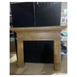 FIREPLACE MANTLE 52 H X 66 W X 7 D