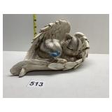 GUARDIAN ANGEL CAT SCULPTURE NEW INBOX