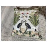 BIRD ACCENT PILLOW