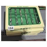 HAND BLOWN ICICLE ORNAMENTS, 6 SETS