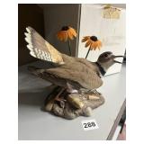 BOEHM LTD KILLDEER #66 FIGURINE 1 FLOWER HAS