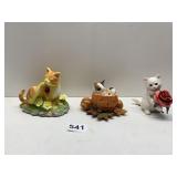 THREE CATS A LITTLE INCH BY CURIOUS CATS, LENOX