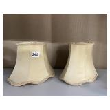 2 VINTAGE CLIP ON SHADES