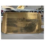 WENDELL AUGUST SOLID BRONZE OVERLOOK OF