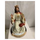 CHRIST THE KING IN STYROFOAM BOX