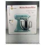 KITCHEN AID MIXER 5 QT, NEW COMES W/ WHISK, DOUGH