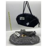 TWO VINTAGE BEADED PURSES